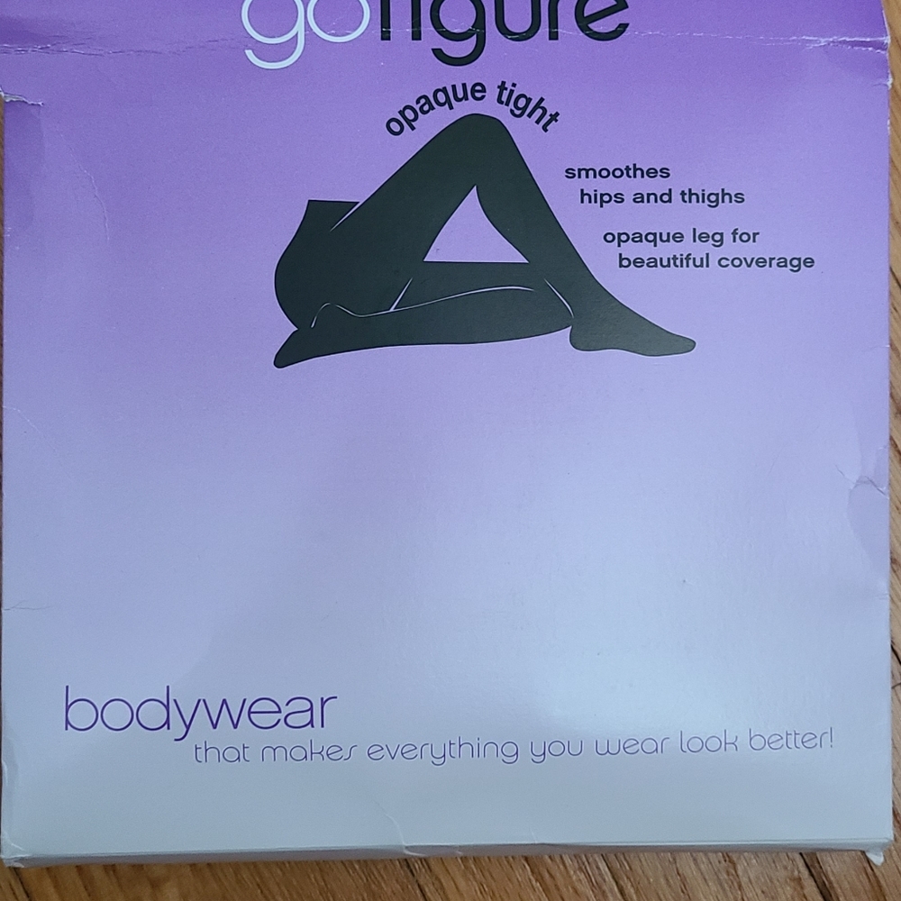NWT Hanes Smooth Illusions  opaque tight, size EF, $4 if bundled